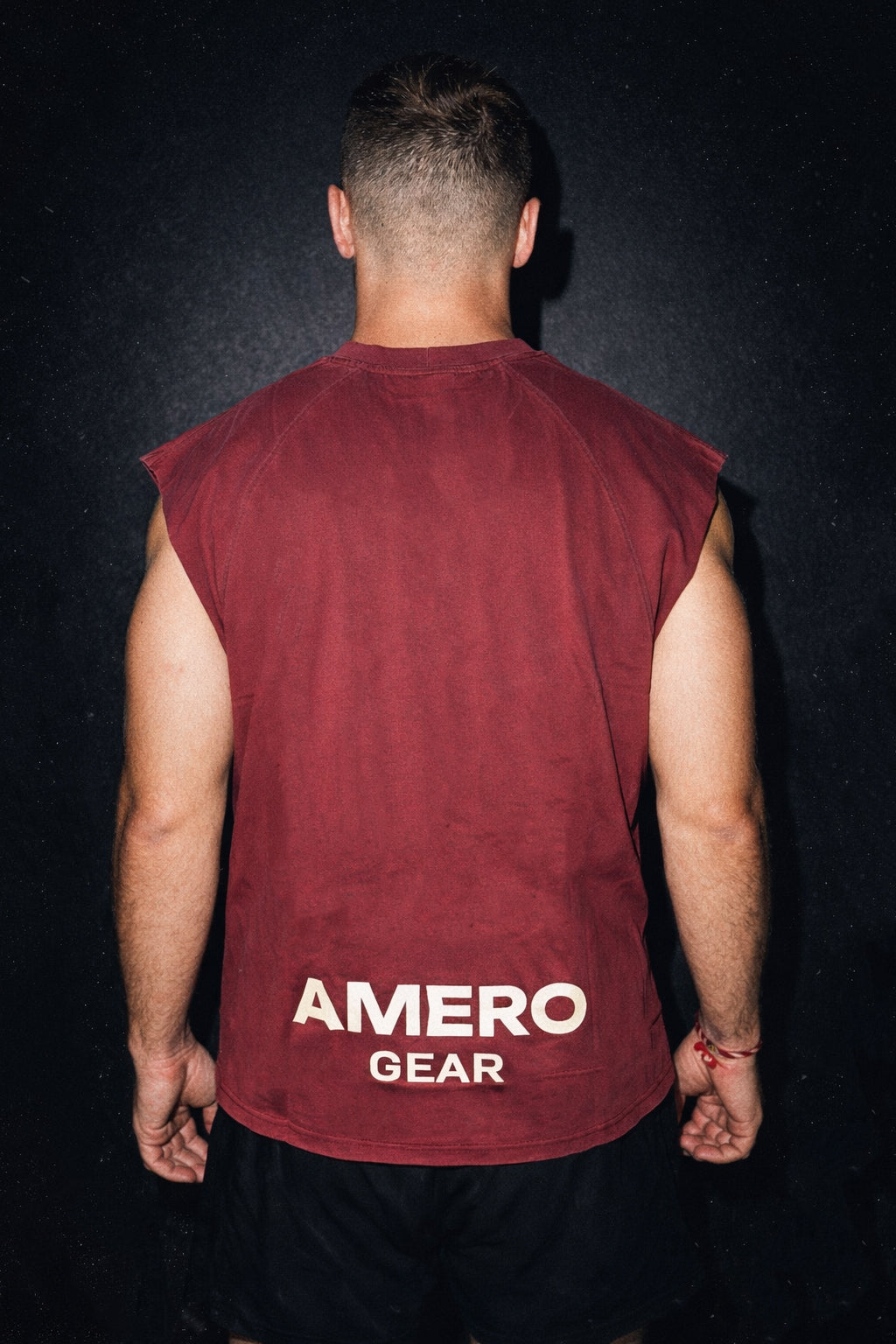 ARM-PLIFIER GARNET RED VEST + DUO STACK TANK TOPS